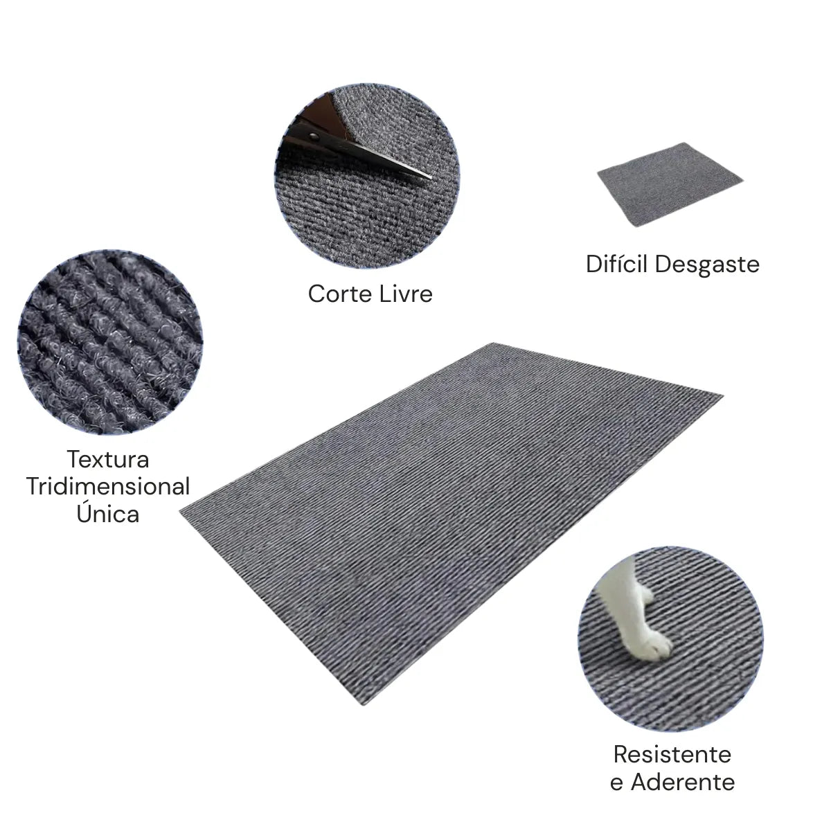 Arranhador para Gatos Auto-adesivo Aparável Gatz