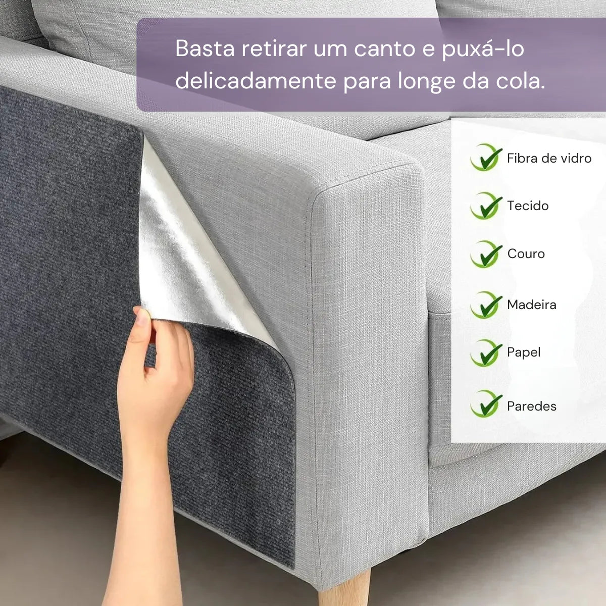 Arranhador para Gatos Auto-adesivo Protetor Gatz