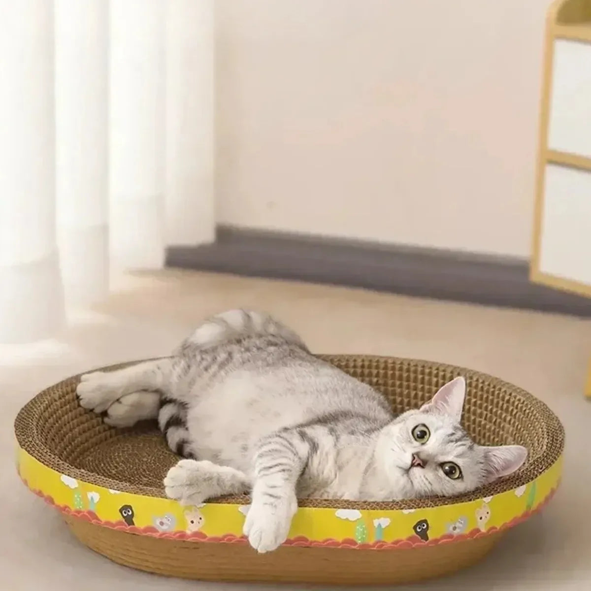 Arranhador para Gatos Ninho Oval Gatz