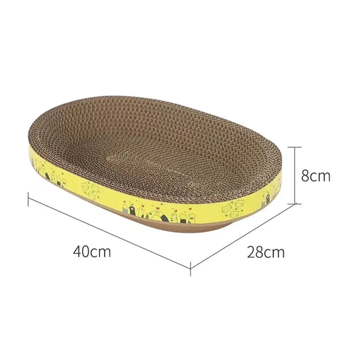 Arranhador para Gatos Ninho Oval Gatz