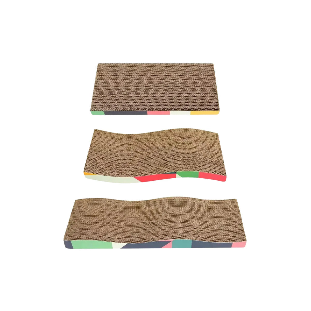 Arranhador para Gatos Reto e Ondulado Gatz