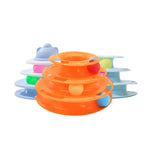 Bola Giratória para Gatos Interativo 3 Camadas Gatz