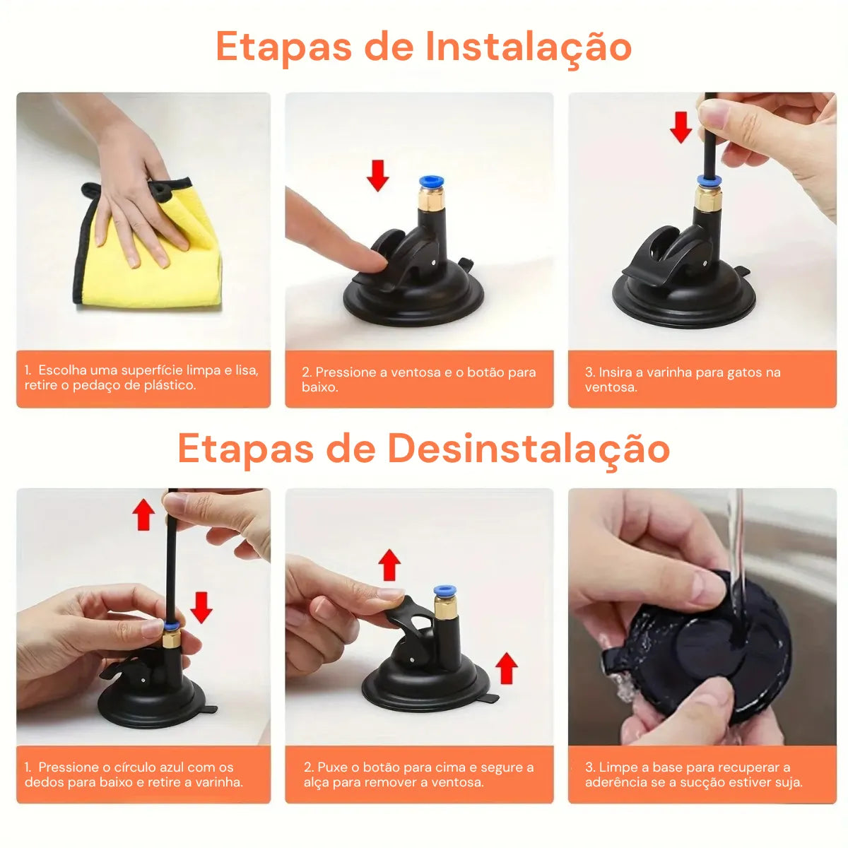Brinquedo para Gatos Varinha de Pena com Sucção Gatz