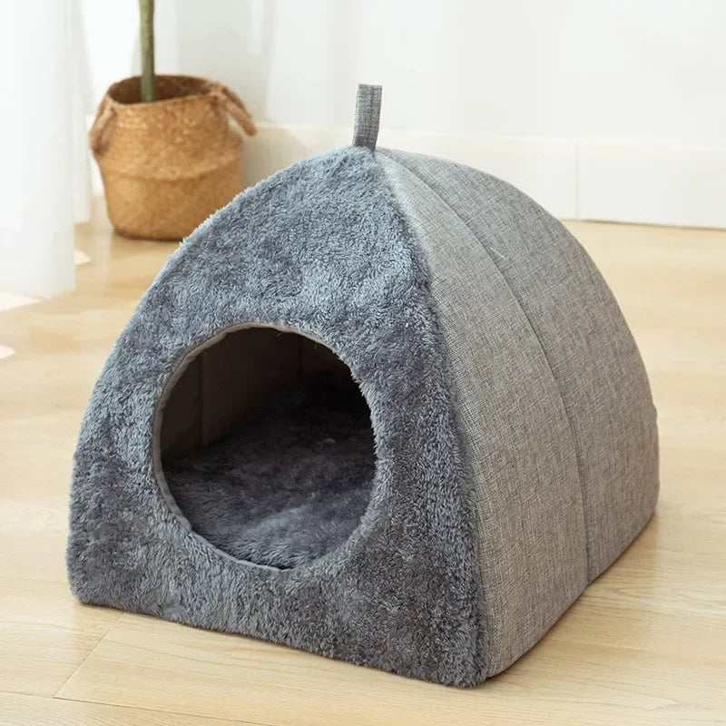 Cama Barraca para Gatos Macia Dobrável Gatz