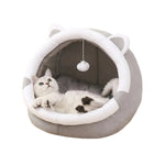 Cama Casa Redonda para Gatos Macia em Algodão Gatz