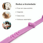 Coleira Calmante para Gatos Ajustável com Feromônio Gatz