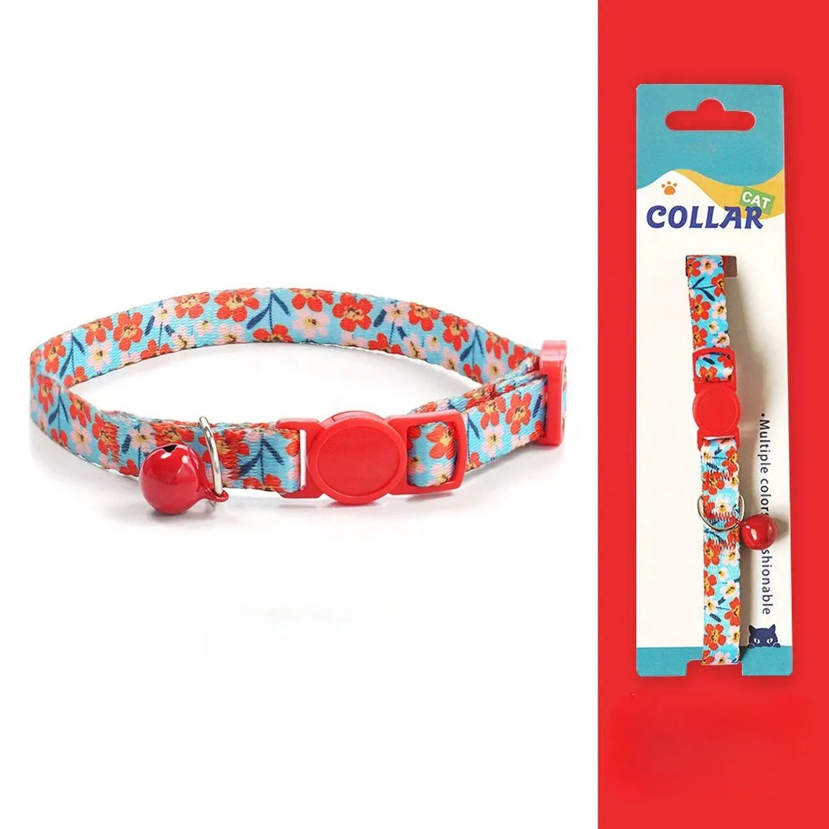 Coleira para Gatos Confortável com Encaixe e Sino Gatz