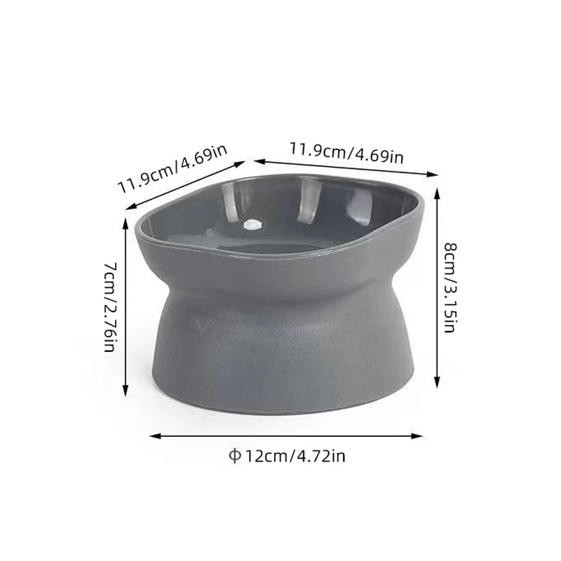 Comedouro para Gatos Elevado Ergonômico com Inclinação Gatz