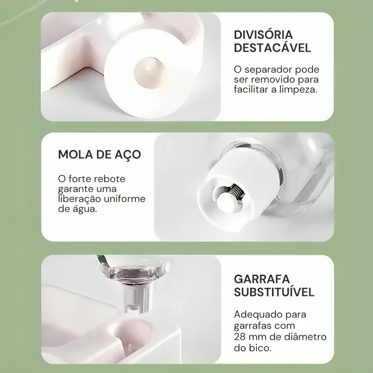 Comedouro para Gatos Multifuncional Refil Gatz