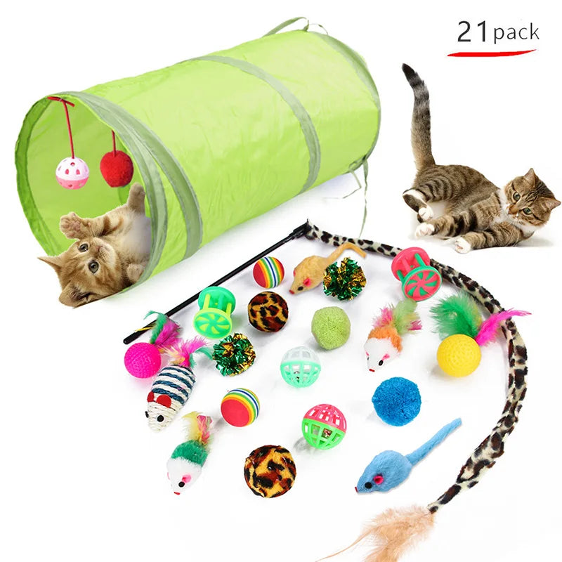 Conjunto de Brinquedos para Gatos Variedade Gatz