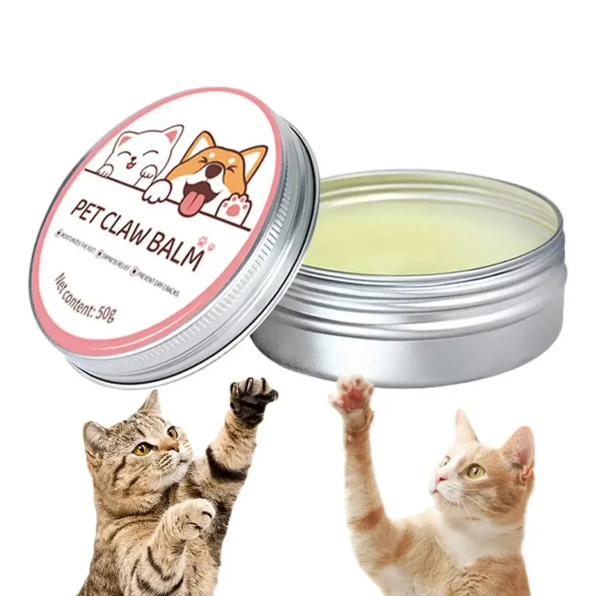 Creme Hidratante para Gatos Protetor de Pata Bálsamo Gatz