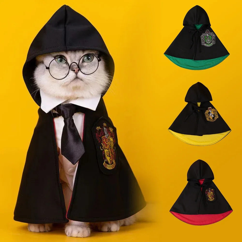 Fantasia para Gatos Casas de Hogwarts Harry Potter Gatz