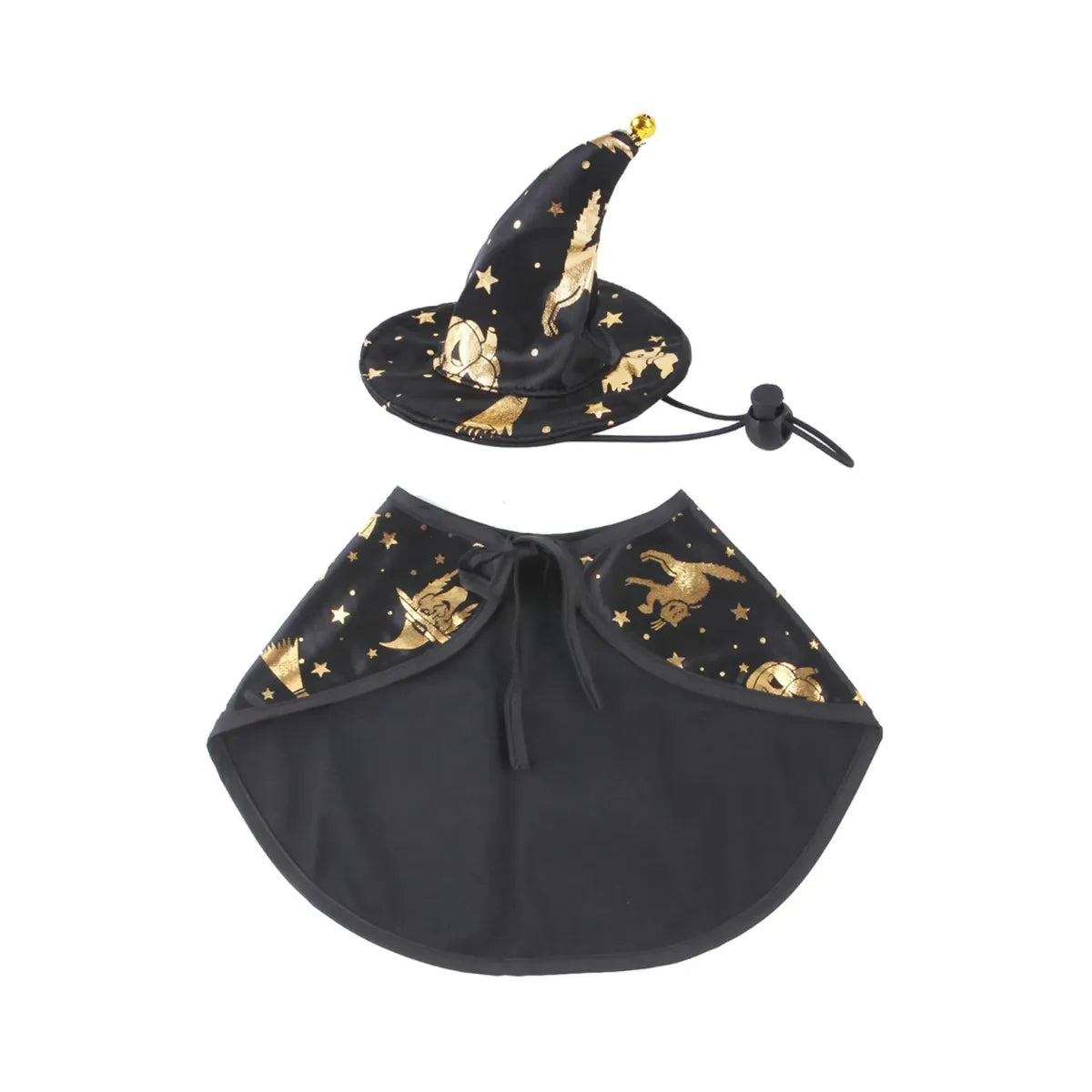 Fantasia para Gatos Feiticeiro Halloween Gatz