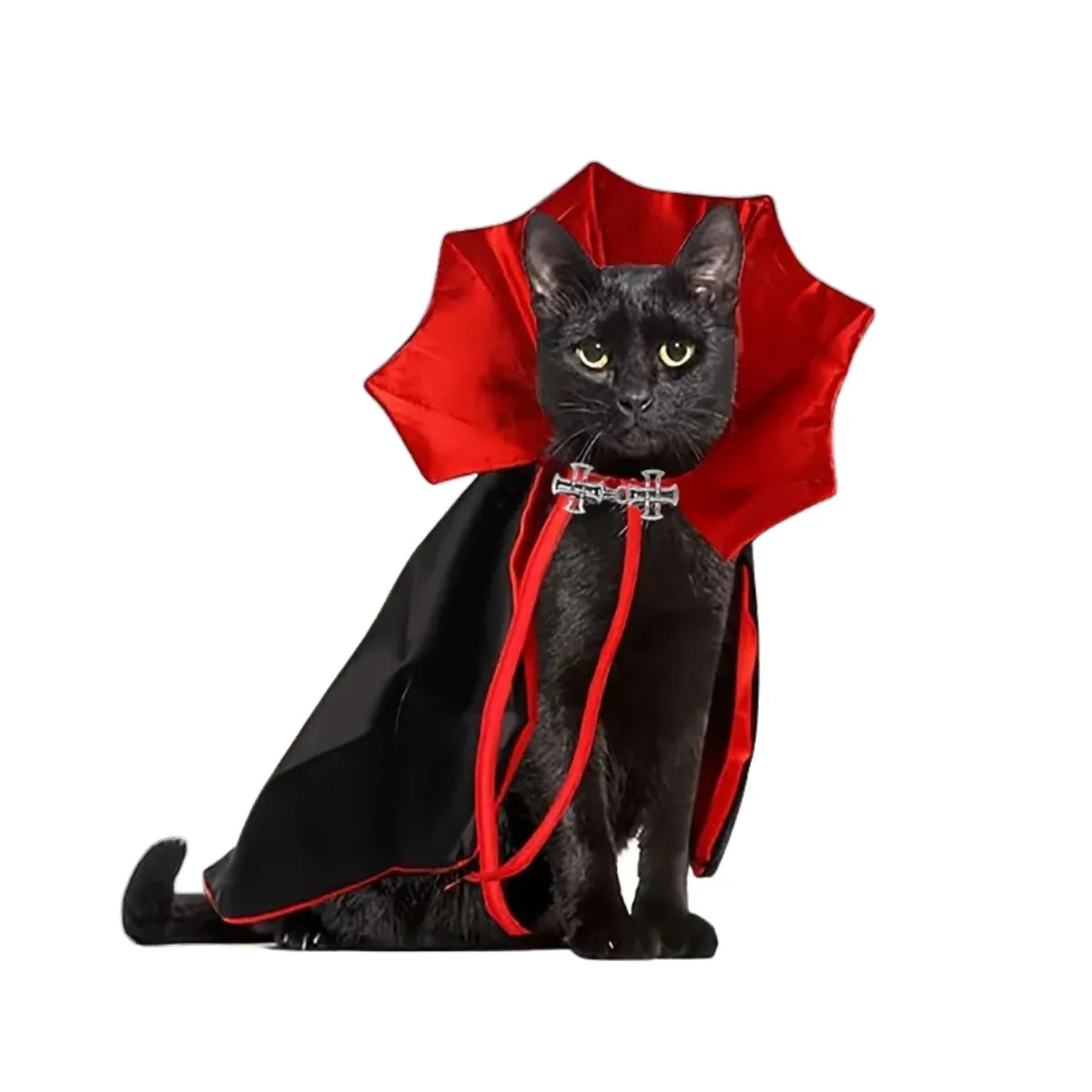 Fantasia para Gatos Vampiro Halloween Gatz