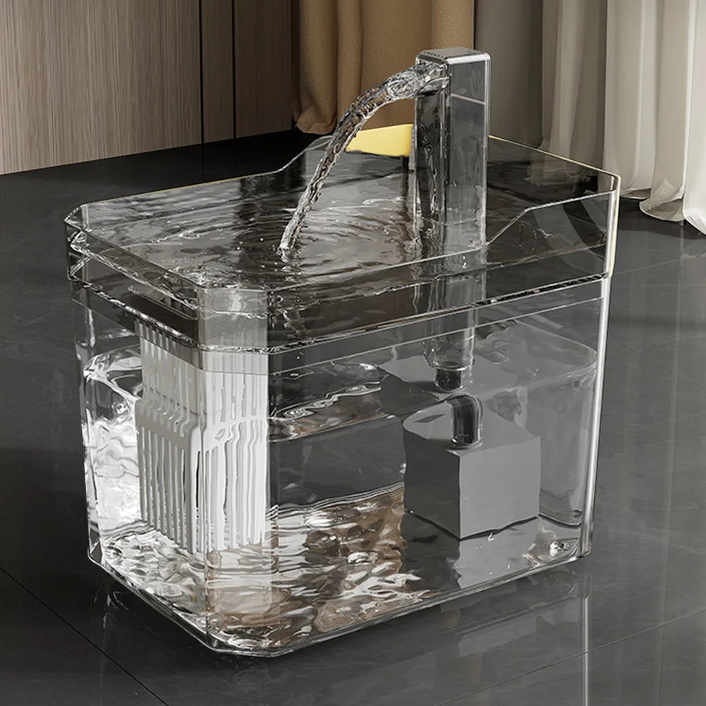 Fonte de Água para Gatos Premium Bomba Silenciosa Gatz