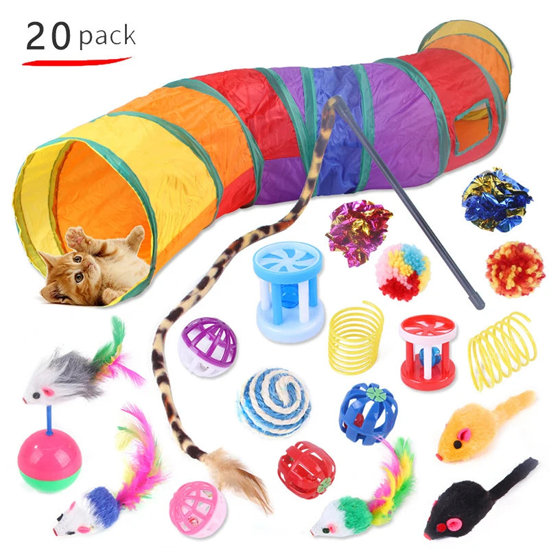 Kit de Brinquedos para Gatos Variedade Gatz