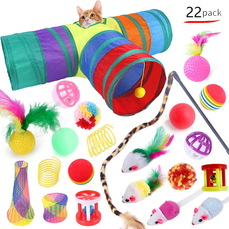 Kit de Brinquedos para Gatos Variedade Gatz