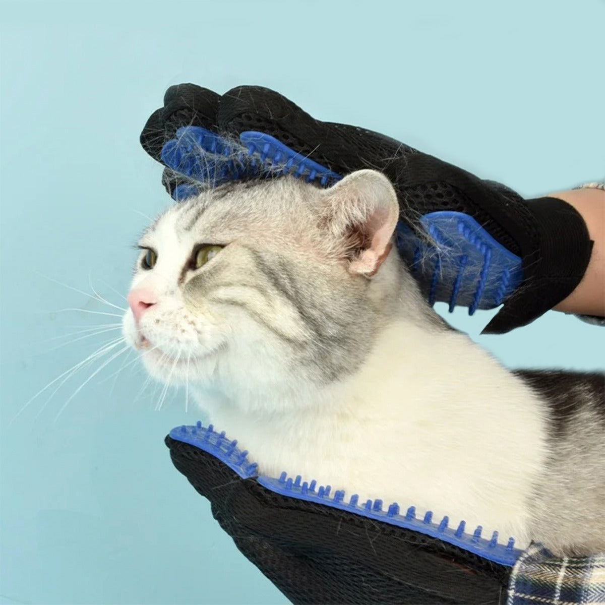 Luva Removedora de Pelos de Gatos Ajustável Gatz