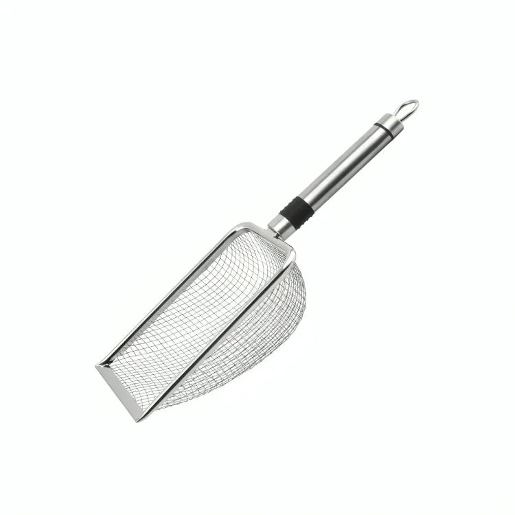 Pá de Limpeza para Gatos Aço Inox Durável Gatz