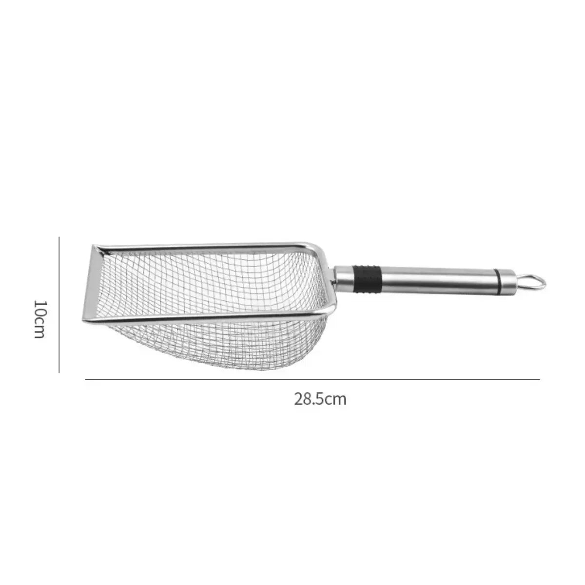 Pá de Limpeza para Gatos Aço Inox Durável Gatz