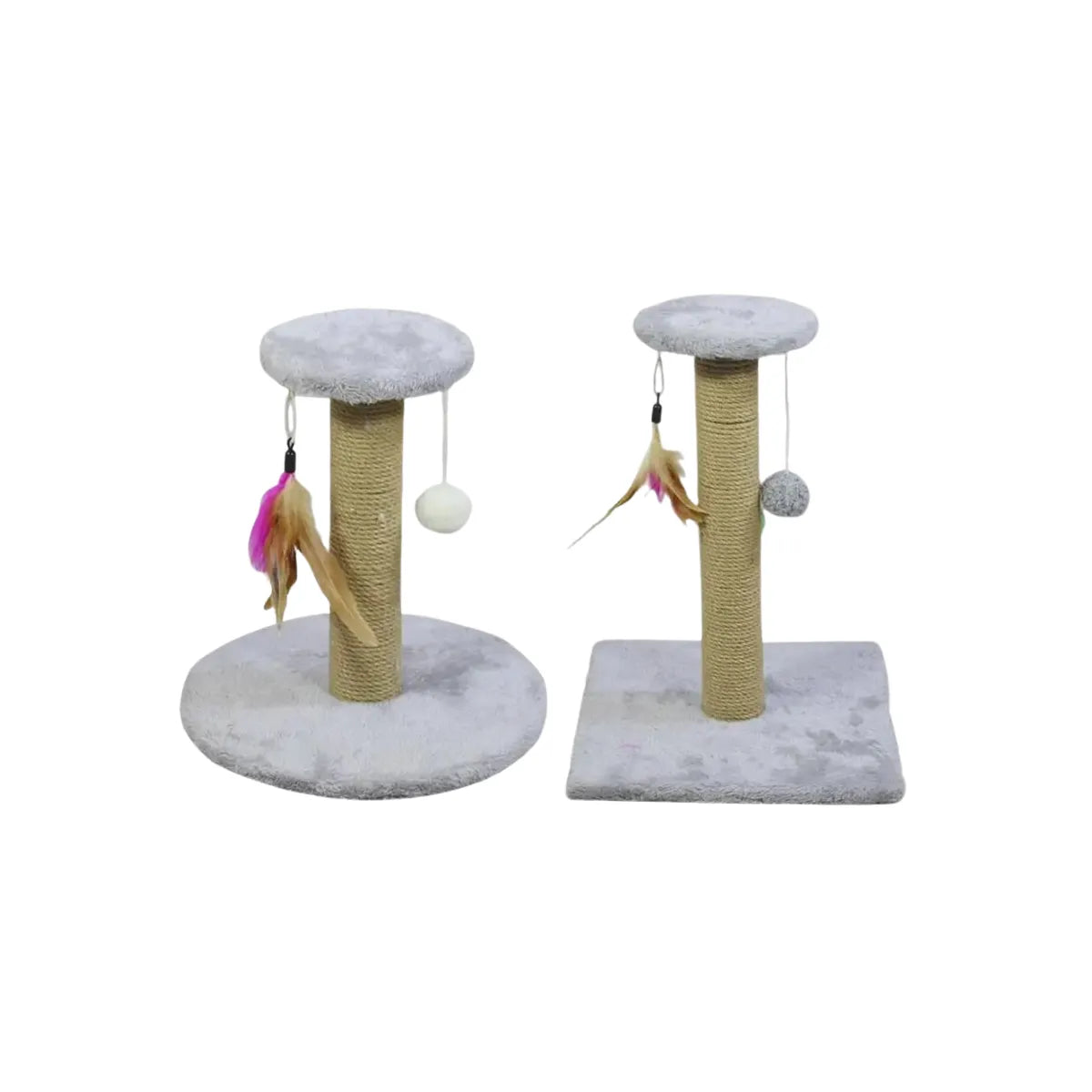 Poste Arranhador para Gatos com Corda de Sisal Gatz