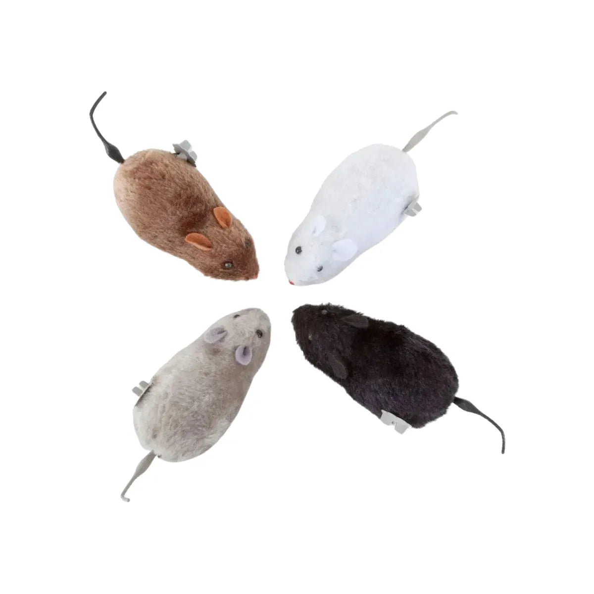 Rato de Pelúcia para Gatos Acionamento Manual Gatz