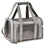 Mochila de Transporte para Gatos Portátil Respirável Gatz