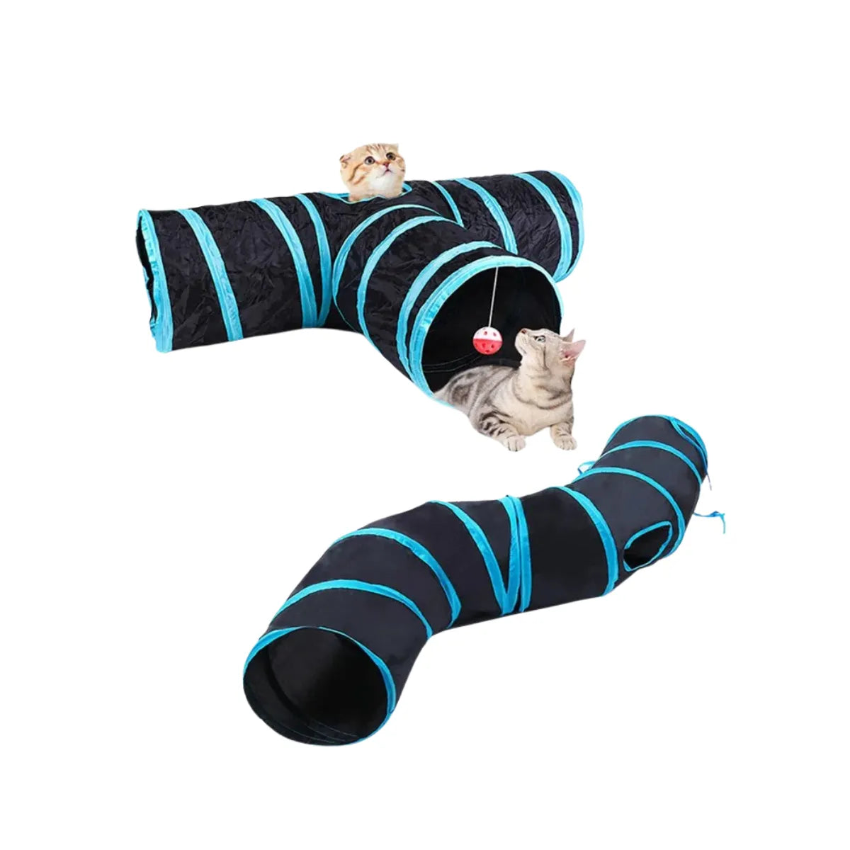 Túnel para Gatos Respirável Dobrável Gatz