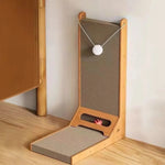 Arranhador de Madeira para Gatos com Bola Acoplada Gatz