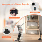 Brinquedo para Gatos Varinha de Pena com Sucção Gatz