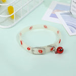 Coleira para Gatos Luminosa de Silicone com Sino Gatz