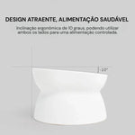 Comedouro para Gatos Elevado Ergonômico com Inclinação Gatz