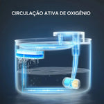 Fonte de Água para Gatos 3L Automático com Luz LED Gatz