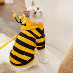 Roupa para Gatos Traje de Abelha Inverno Gatz